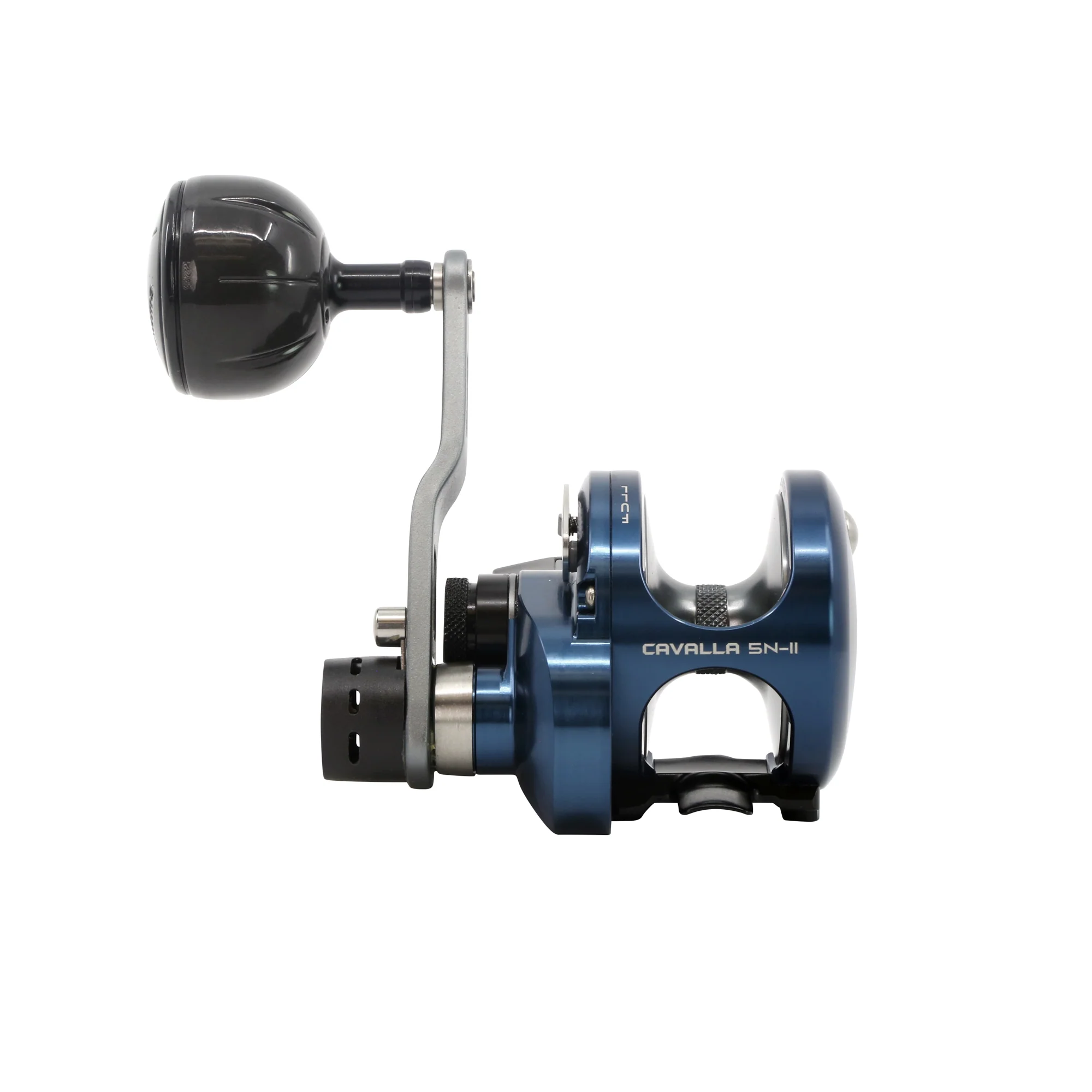 Cavalla 2-Speed Limited Edition Midnight Blue Lever Drag Reels - Image 4